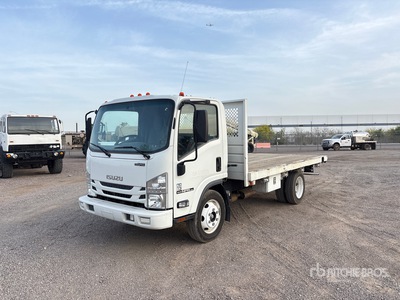 2020 Isuzu NPR HD 4x2 Flatbed Truck