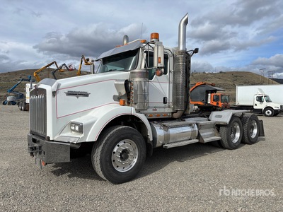 2008 Kenworth T800B 6x4 Heavy Haul T/A Day Cab Truck Tractor