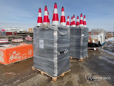 Quantity of (250) Coni per segnalazioni stradali (Unused)