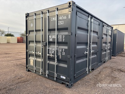 2025 20 ft Standard Multi-Door Storage Container