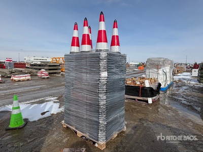 Quantity of (250) Coni per segnalazioni stradali (Unused)