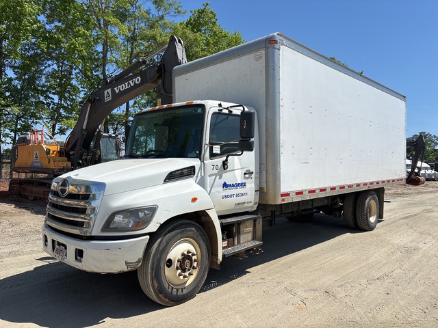 2018 Hino 268 4x2 Van Truck (Inoperable)