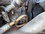 Engine with A/C Compressor