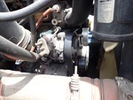Engine with A/C Compressor