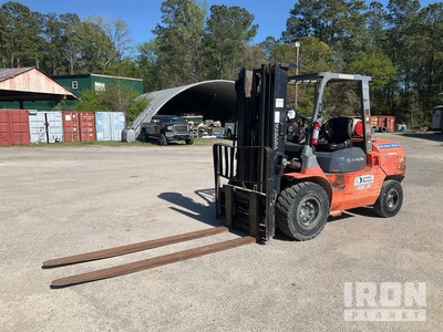 2012 Toyota 7FGU45 8550 lb Pneumatic Tire Forklift