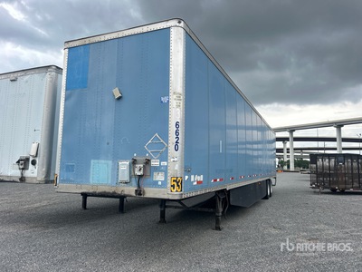 2008 Wabash DVCVHPC 53 ft x 102 in T/A Van Trailer