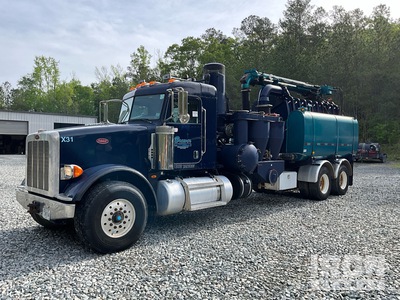 TRI-NADO on 2013 Peterbilt 367 6x4 Vacuum Excavator Truck