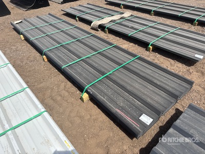 Quantity of 12 ft Steel Panels