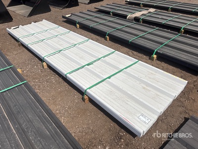 Quantity of 12 ft Steel Panels