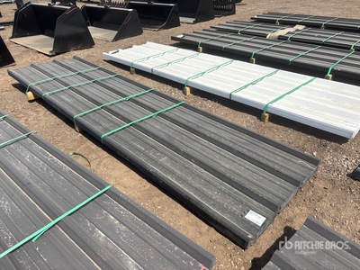 Quantity of 12 ft Steel Panels