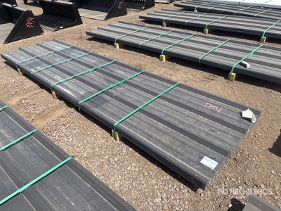 Quantity of 12 ft Steel Panels