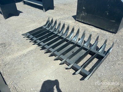 70 in Skid Steer Root Rake