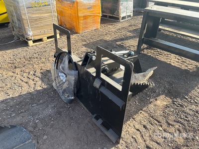 Kit Containers QT-SG-S76-V3 76 in Stump Skid Steer Grapple