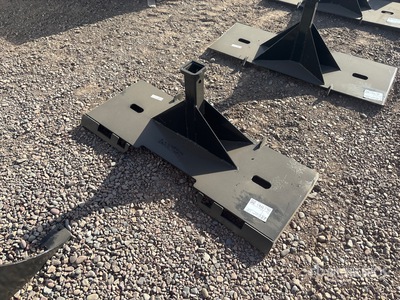 Kit Containers QT-TM 2 in Skid Steer Hitch Receiver (Unused)