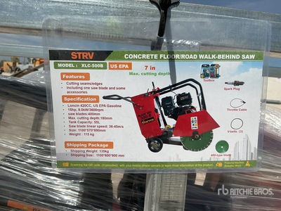 2026 STARVOX XLC-500B concrete floor/road walk-behind saw Fugenschneider (Unused)