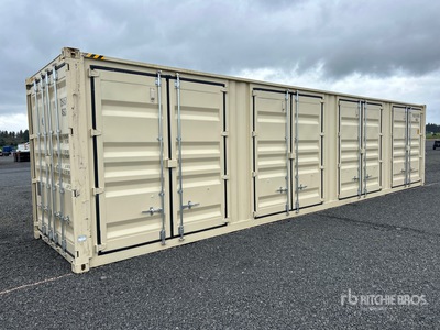 2026 40 ft High Cube Multi-Door Contenedor de almacenamiento