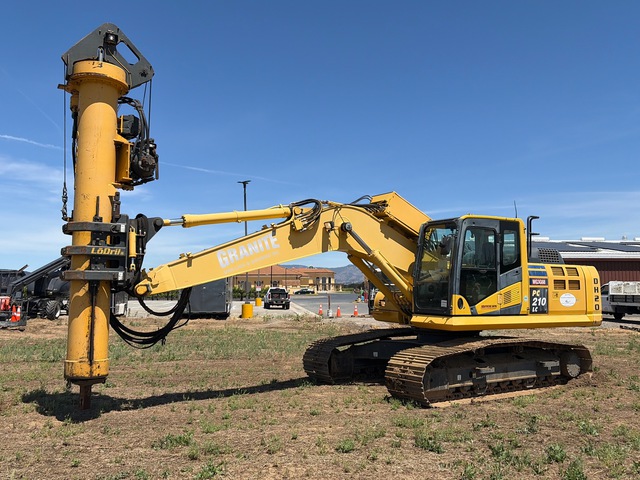 2013 Komatsu PC210LC-10 LoDril Foundation Drill