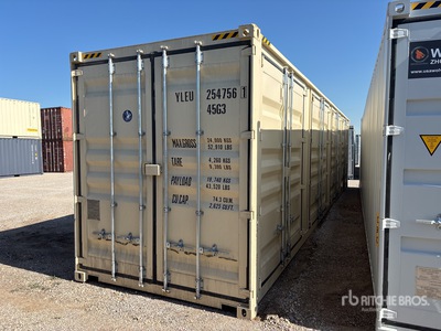 2026 40 ft High Cube Multi-Door Contenedor de almacenamiento