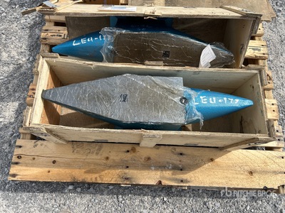 2026 AGT STEEL110LB Quantity of (2) 110 lb Cast Steel Anvil Różne (Unused)