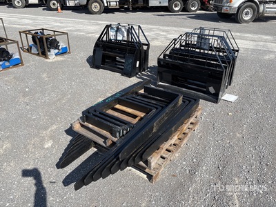 2026 Mower King SA 48 in Qty of 12 شوكة انزلاقية التوجيه (Unused)