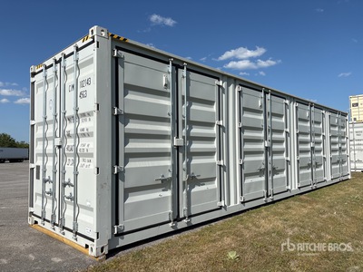 2026 40 ft One-Way High Cube Multi-Door Opslag container