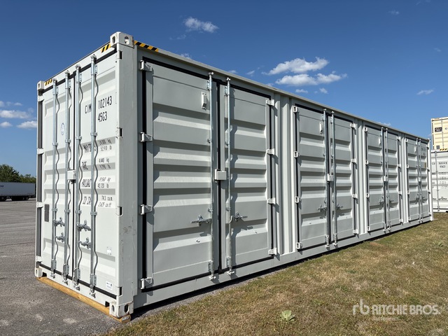 2026 40 ft High Cube Multi-Door Storage Container