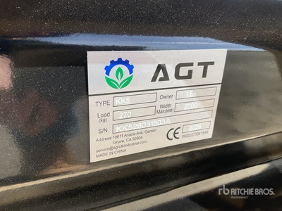 2026 AGT KK5 Rotary Tiller (Unused)