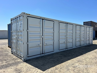 2025 40 ft High Cube Multi-Door Storage Container