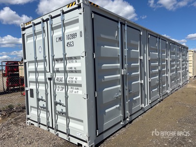 2026 40 ft High Cube Multi-Door Storage Container