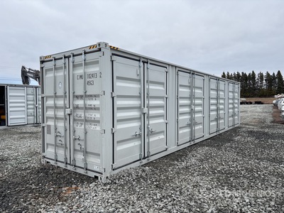 2025 40 ft High Cube Multi-Door Storage Container