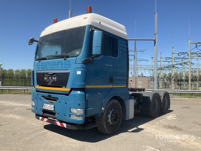 2011 MAN TGX 26.480 6x4 T/A Sleeper Truck Tractor