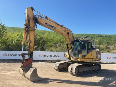 2007 Komatsu PC160LC-7 Tracked Excavator