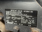 Motor with Engine Serial Number