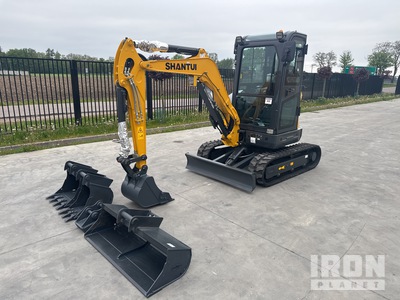 2025 Shantui SE27SR Mini Excavator (Unused)