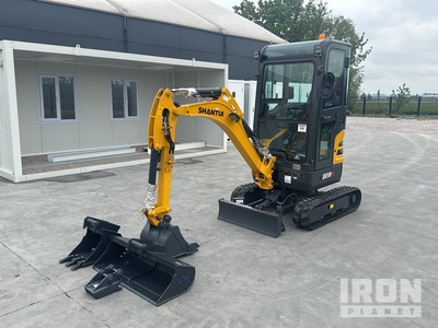 2025 Shantui SE18SR Mini Excavator (Unused)