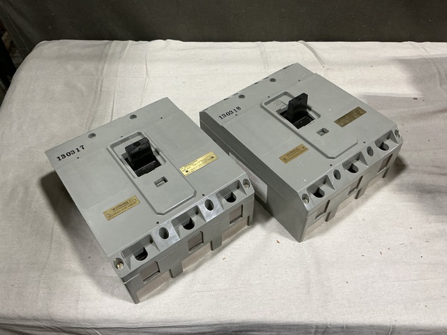(2) SPD Technologies ETN 5962 Air Circuit Breakers (2) SPD Technologies ETN 5962 Air Circuit Breakers