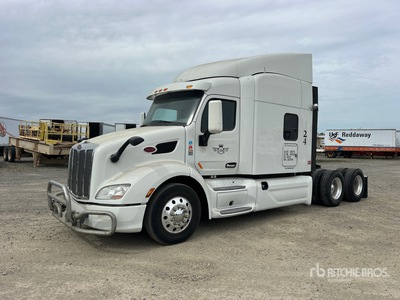 2020 Peterbilt 579 6x4 Ciągnik siodłowy T/A z kabiną sypialną