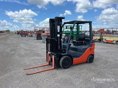 2022 Toyota 50-8FGCU25 4500 lb Cushion Tire Chariot Élévateur