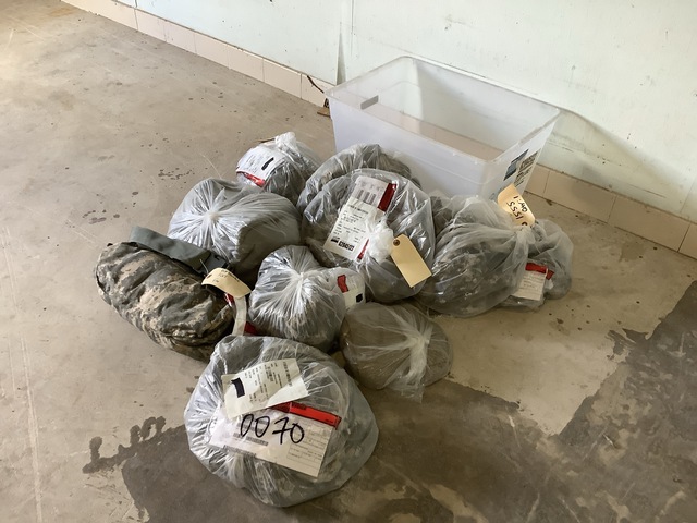 (10) Pairs of Wet Weather Trousers, (1) Cold Weather Trousers & Assorted Items