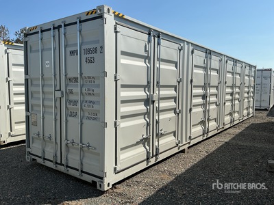 2025 40 ft High Cube Multi-Door Storage Container