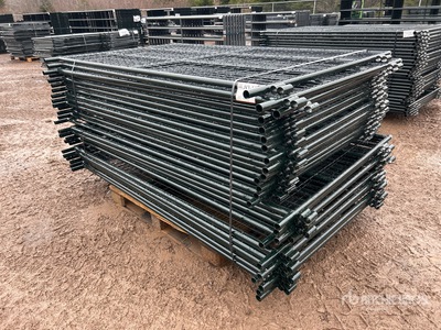 Quantity of (25) 2025 BYT MSPP07 7 ft Mesh Sheep Panel para ganado (Unused)