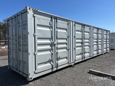2025 40 ft High Cube Multi-Door Contenedor de almacenamiento
