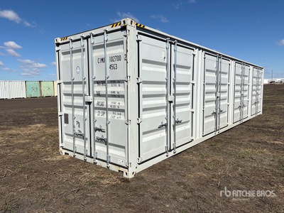 2025 40 ft High Cube Multi-Door Contenedor de almacenamiento
