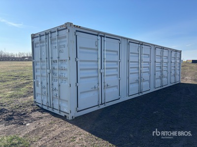 2025 40 ft High Cube Multi-Door Storage Container