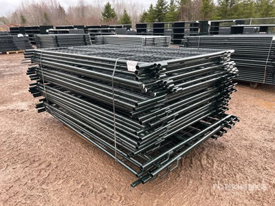 Quantity of (24) 2025 BYT MSPP07 7 ft Mesh Sheep Panel para ganado (Unused)