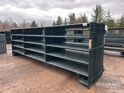 Quantity of (24) 2026 BYT RP160 16 ft Ranch Panel para ganado (Unused)