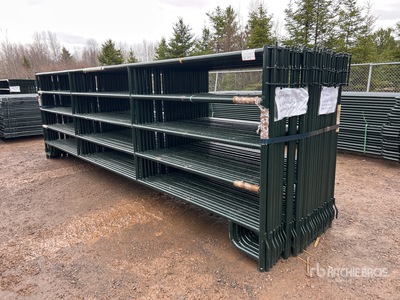 Quantity of (24) 2026 BYT RP160 16 ft Ranch Panel para ganado (Unused)