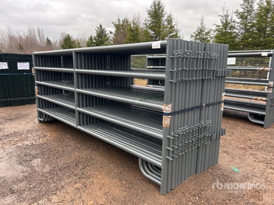 Quantity of (18) 2025 BYT MSP120 12 ft Magnum Ranch Panel para ganado (Unused)