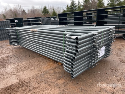 Quantity of (12) 2025 BYT MSP120 12 ft Magnum Ranch Panel para ganado (Unused)