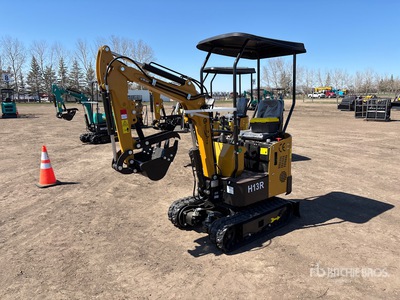 2026 CFG H13R Mini Excavadora (Unused)